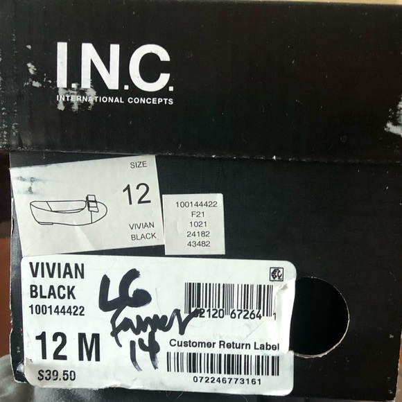 I.N.C. INTERNATIONAL CONCEPTS
Little Girls Vivian Ballet Flat Shoes Sz 12M - Picture 2 of 6